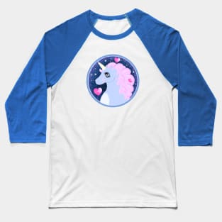 Sparkling Space Unicorn Baseball T-Shirt